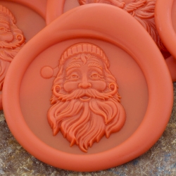Santa In Hat Wax Seal