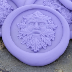 Green Man 'Peel and Stick' Wax Seal Green Man 'Peel and Stick' Wax Seal