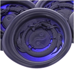 Ouroborous - Yin Yang Wax Seal - 3D