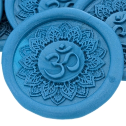 Om 'Peel and Stick' Wax Seal - 3D