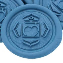 Root Chakra 'Peel and Stick' Wax Seal - 3D