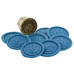 Solar Plexus Chakra 'Peel and Stick' Wax Seal - 3D