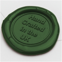 Hand Crafted in the UK Wax Seal