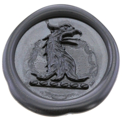 3D Griffin 'Peel and Stick' Wax Seal