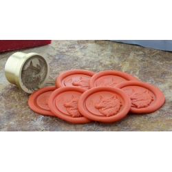Wolf2 3D  'Peel and Stick' Wax Seal