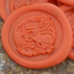 Hedgehog 3D  'Peel and Stick' Wax Seal